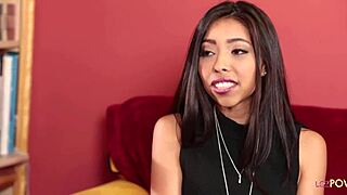 Tanya tate interviews cute skinny ebony licks shaved pussy 69 scissoring 😏