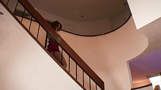 Sky Rodgers sexy milf slurps handjobs blowjobs and cumshots on Shorty Mac's monster black cock one-on-one