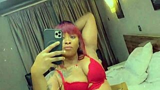 Sexy Curvy BBW Girlfriend Dances at Casual Hangout