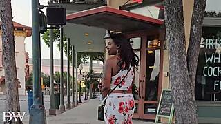 Ebony Goddess And BBC Bull Heat Up Kitchen Date Night Fuck