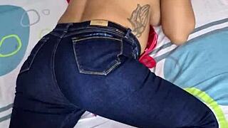 FUCKING HOT VENEZOLANA WIFE AT HALLOWEEN PARTY WITH BIG NATURAL TITS!