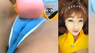 can you handle this latina cosplay diane ahegao squirting orgasm in soaked panties?