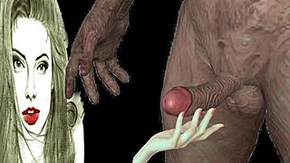 watch me stroke your cock till you explode all over my teasing face in this hot joi session