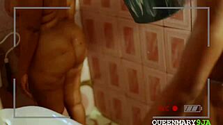 i suspected my fat bbw wife fucked my friend so i set up cctv to catch her big cock creampie