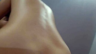 hot latina teen tattooed beauty rides hard cock cowgirl style!