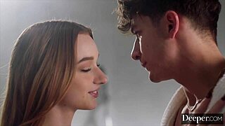 Naughty Melanie Marie Thrills at Risk of Public Exposure