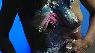 WILD MILF SMASHES BIRTHDAY CAKE ON HER TITS!