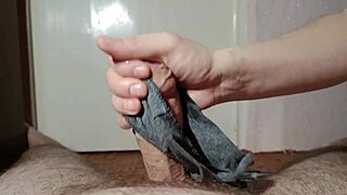 God i love panty jerking close-up with this korean milf's natural small tits