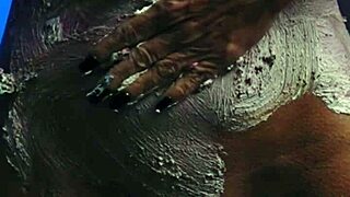 WILD MILF SMASHES BIRTHDAY CAKE ON HER TITS!