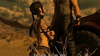 rough blowjob action in desert stalker porn game spanish chapter one