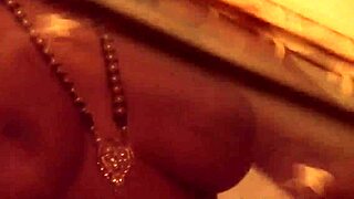 wanna see her erotic veil dance teasing slow strip to full nude brunette beauty?