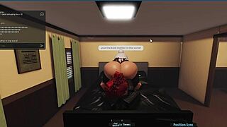 Step mommy's pussy grips step son's monster cock during spiderman flick