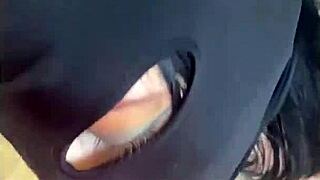 Milfycalla's Shorts Fetish Blowjob Compilation with Big Ass Cum