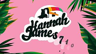 Hannah James710's Yoni Yoga Workout Teases Stretching Pussy Downblouse Views