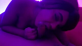 surprise! mi madrastra grabs my huge cock and rides hard 😈