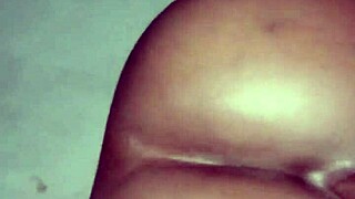 Hot Sexy Ebony Step Sister Rides Monster Cock Till Cum Inside Wet Pussy