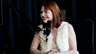 Reh Queen Skips Vibrators For Voyeur's Sheer Red Tease