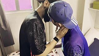 schoolboy begs for creampie milk in his tight ass after class hardcore anal pounding