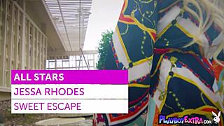 Classy Big Boobed Blonde Jessa Rhodes Tight Pussy