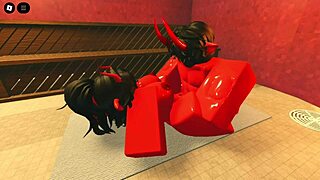 This Oiled Demon Girl's Sauna Seduction Melts Me Into Monster Sex Frenzy