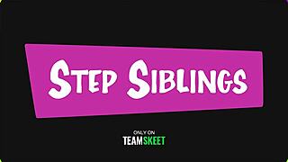 My heart races watching this taboo redhead teen group tease