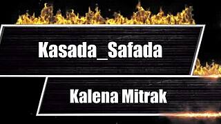 Kalena mitrak masturbates watching her followers cum hard for her solo