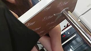 wanna see my toy stretch this milf's hairy wet pussy lips wide open?