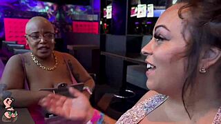 Kris K works his magic on this sloppy BBW milf with monster BBC deepthroat ride