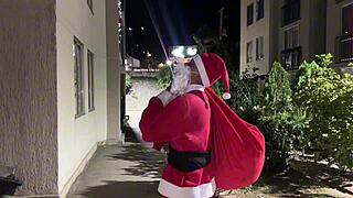 hey santa i want you to fuck me hard on christmas eve