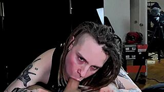 he lifts her up like meat after throat-fucking her roughly on the bed