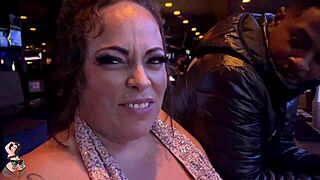 Kris K works his magic on this sloppy BBW milf with monster BBC deepthroat ride