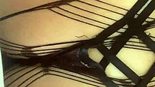 Milfycalla's Shorts Fetish Blowjob Compilation with Big Ass Cum