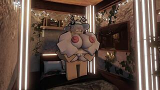 whoa this roblox slut takes it rough doggystyle in condo 😈🔥