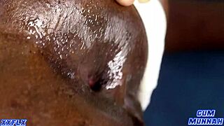 African Petite Ebony Ass Takes Deep Anal Creampie Cum Inside