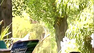 gauge grinds that dick deep in her shaved pussy riding like a total pro