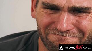 naughty wife demands bisexual threesome anal dp with husband stepbrother