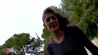 God, that skinny french blonde milf's ass wrecked for cash in warehouse feels insane.