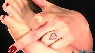 You love my barefoot toes dominating your face, don't you?