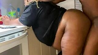 What Happens When Kitchen Quickie Turns into Wet Pussy Licking?