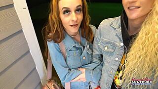 skinny blonde and cute lola crave sucking tits twats