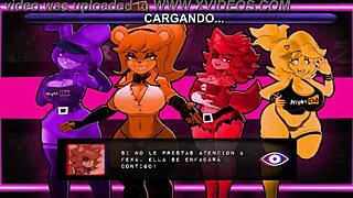 narrative fap NIGHTS at frennis ARCADE modo 4 español