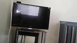 white girl gags on huge black cock deep