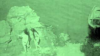 Vintage nudes pose naturally amid lush outdoor wilderness and retro vibes