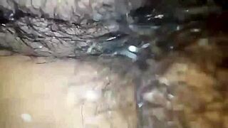 hey you ever tried penetrating a super hairy shemale pussy like this?