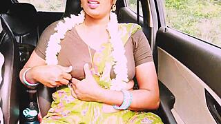 Indian Aunty Pounds Boy with Intense Dirty Telugu Talks