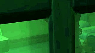 inmate spies on ebony co deepthroating young inmate's dick voyeur caught lucky dwarf watching old young action