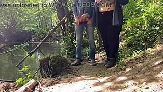 ever wonder how a mature mother-in-law gives an amazing handjob to her horny son-in-law?