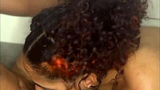 gagging hard on my new neighbor's monster cock in the shower 💦🍆😩