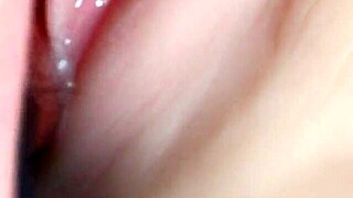 her lubed vagina craves double anal toy penetration so bad