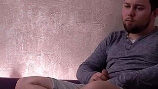 Wifey licks my curvy friend's fat ass then straps her on🤫🍑🍆